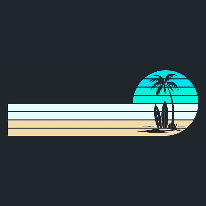 Horizon de la plage