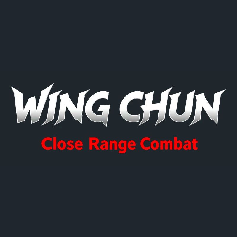 Wing Chun close range combat shirt white red