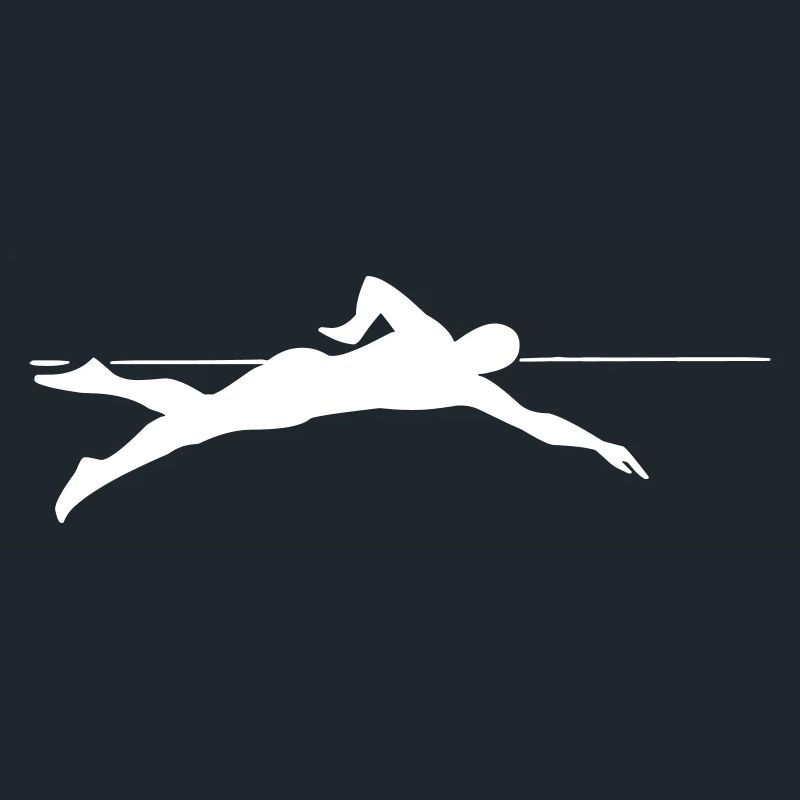 Dynamischer Sprinter Liniengrafik