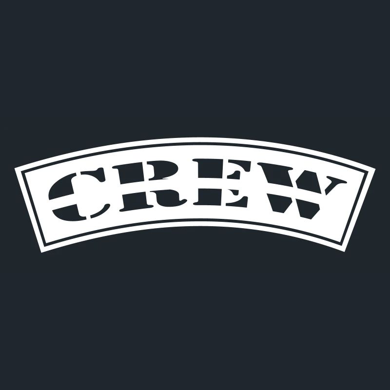 Crew Curved Design Patch