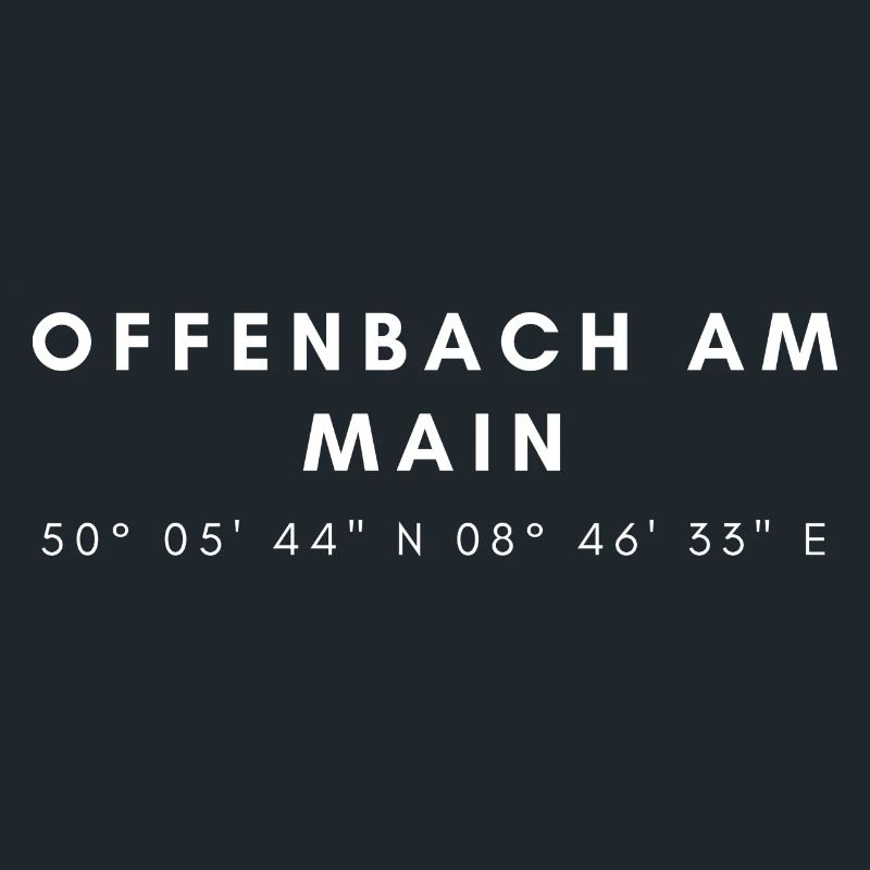 Offenbach am Main Coordonnées