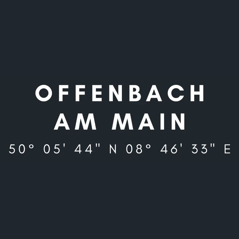 Offenbach am Main coordinates