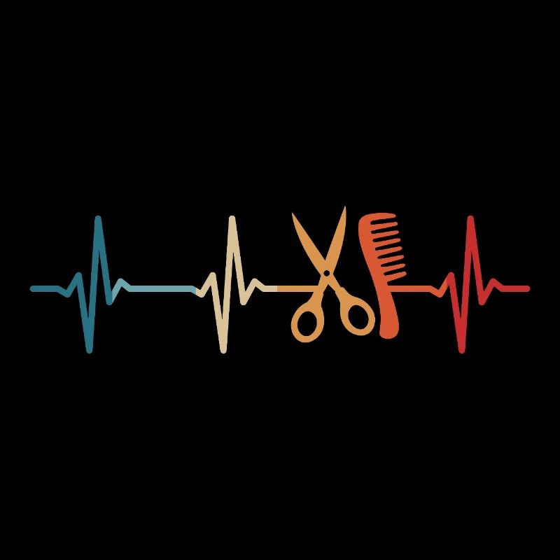 Coiffeur Heartbeat Coupe de cheveux Coiffeur