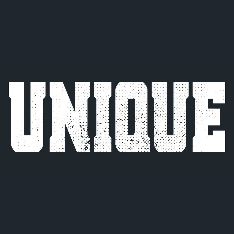 Unique Einzigartig Unikat Selbstwert Einzig Artig