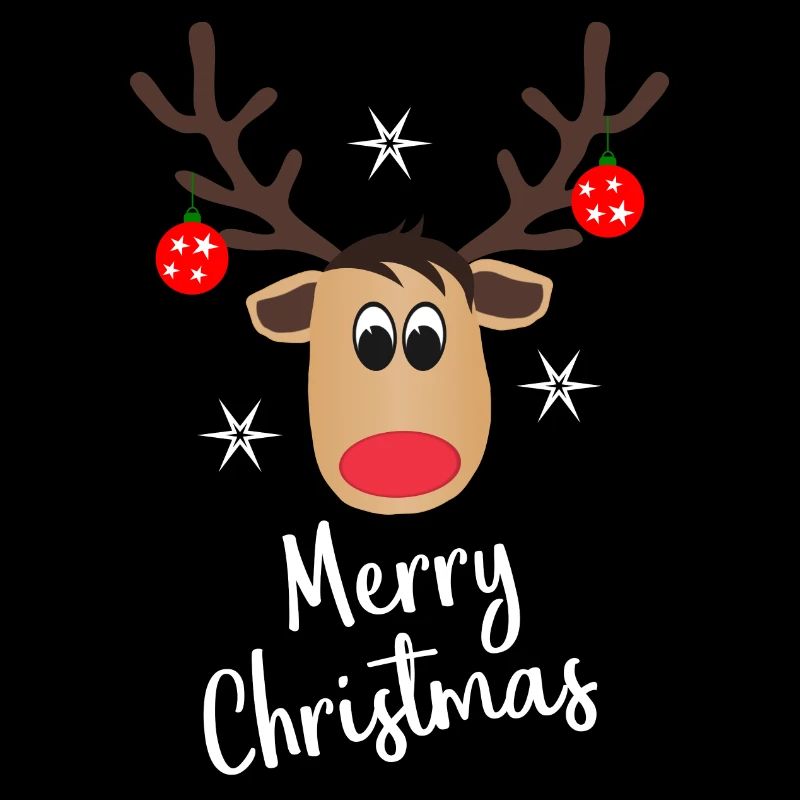 Reindeer Merry Christmas Christmas Gift