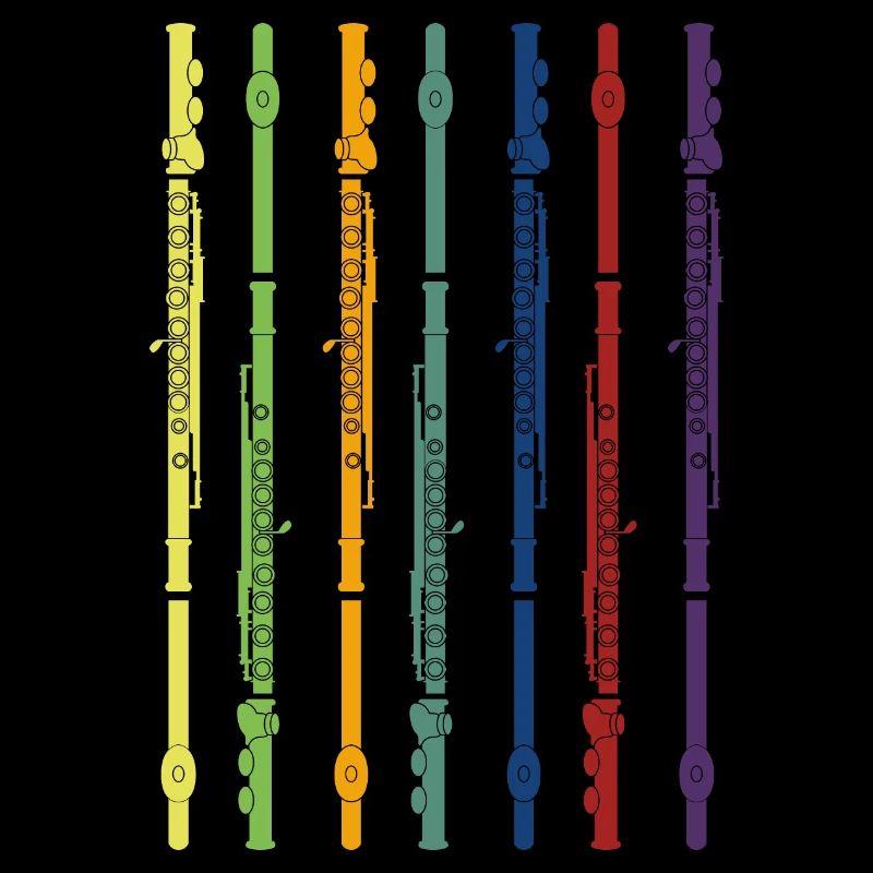 Vintage Retro Flutes