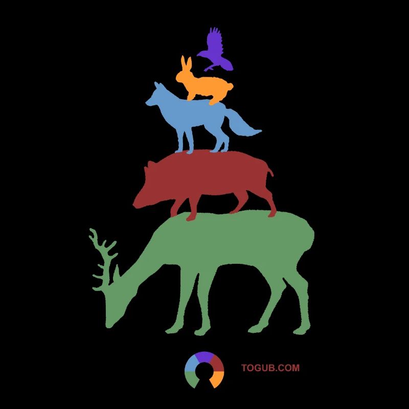 Pyramide ANIMALs Bois