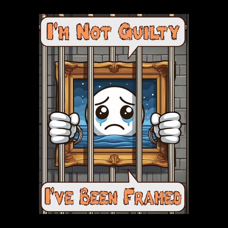 I'm not guilty, I've been framed