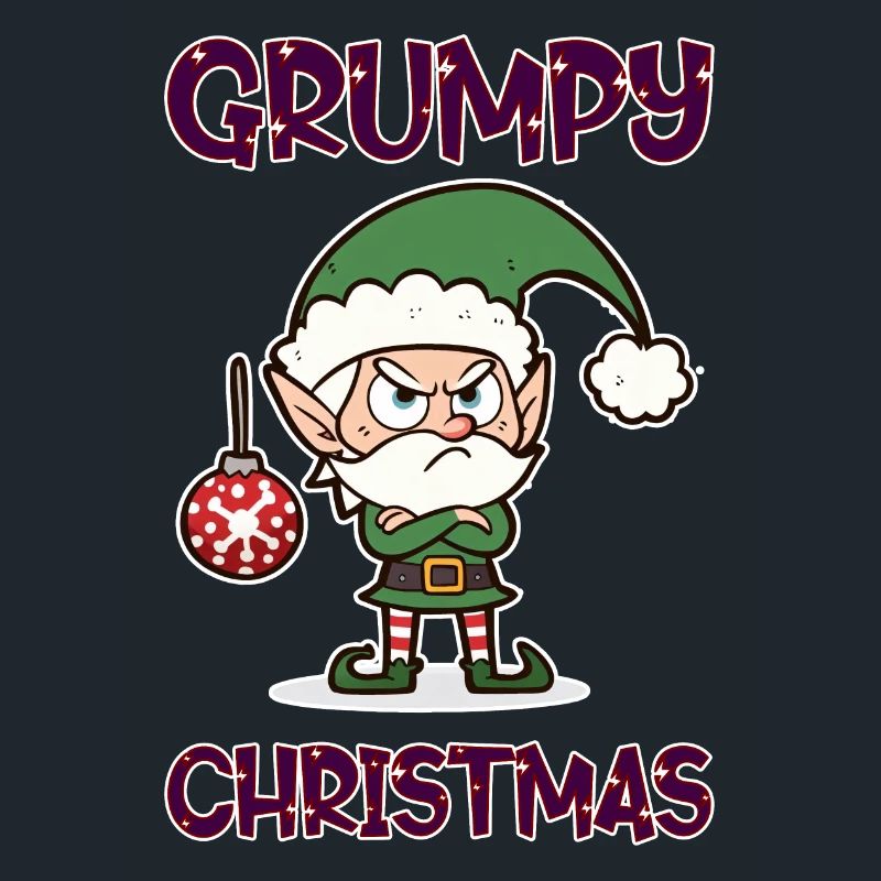 Grumpy Christmas Elf