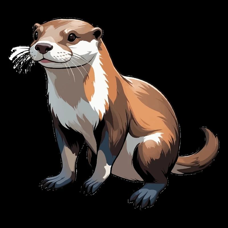 Otter - Cute Animal Sticker