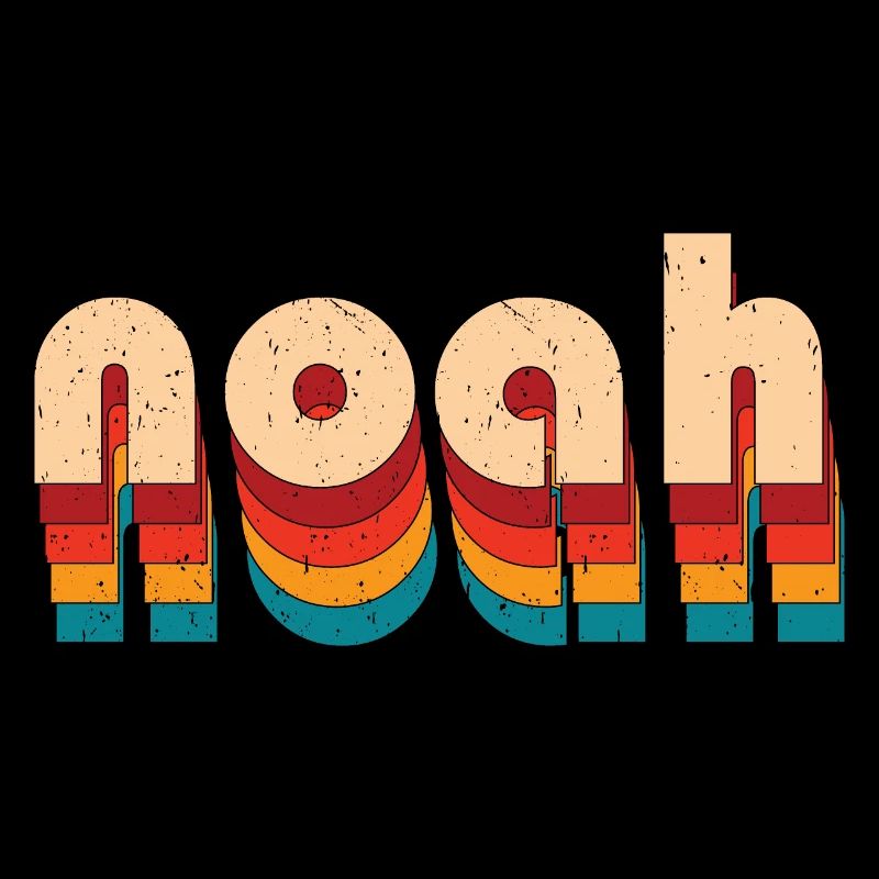 Retro Noah Name