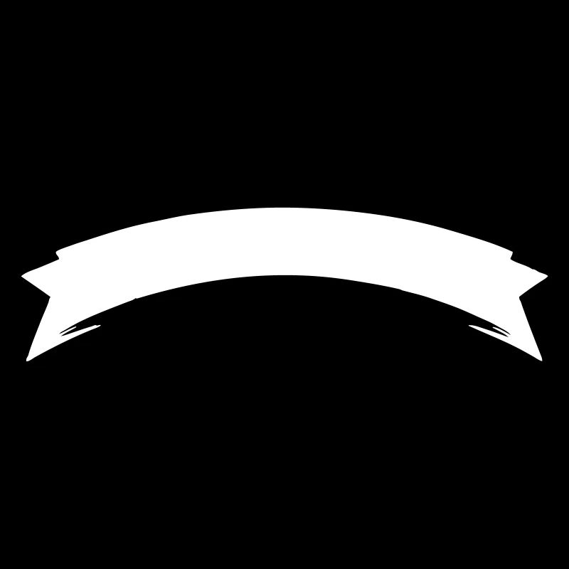 Arc | Banderole | ruban Vectorgraphique blanc