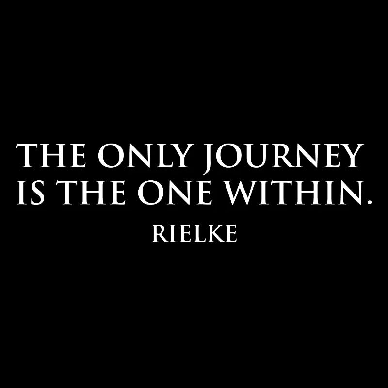 T-shirt de citation de motivation Inner Journey