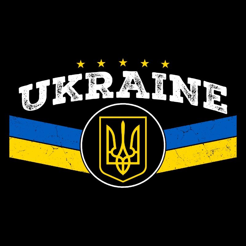 Ukrainischer Dreizack - Ukrainisches Tryzub-Symbol
