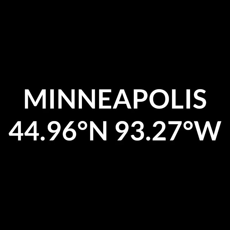 Minneapolis, Minnesota, USA Coordinates