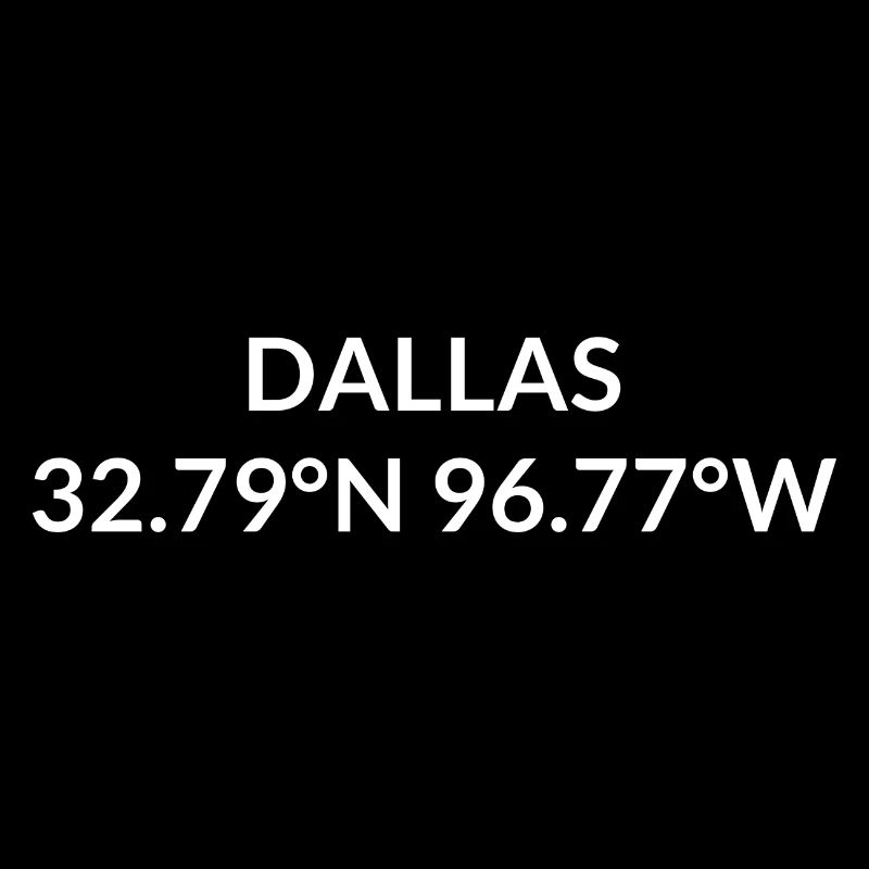 Dallas Texas USA Coordinates