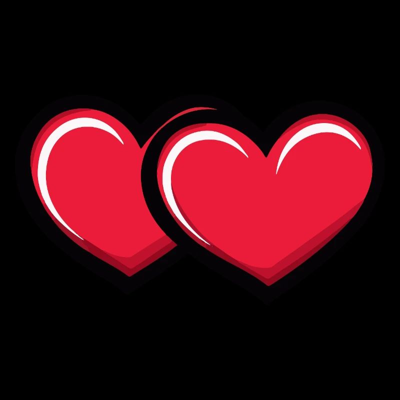 Symbole d’amour des cœurs