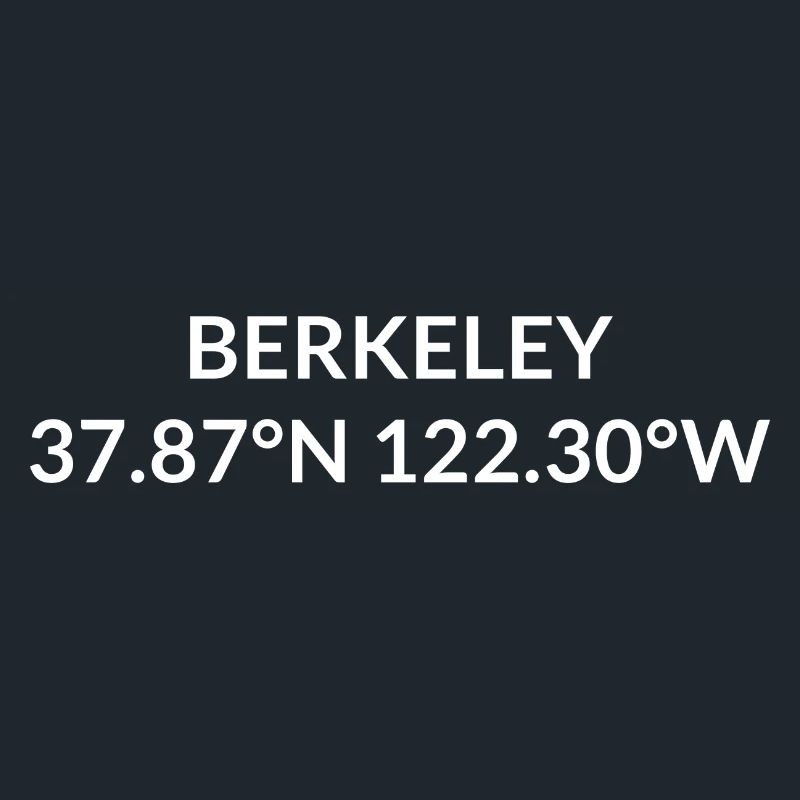 Berkeley, California, USA Coordinates