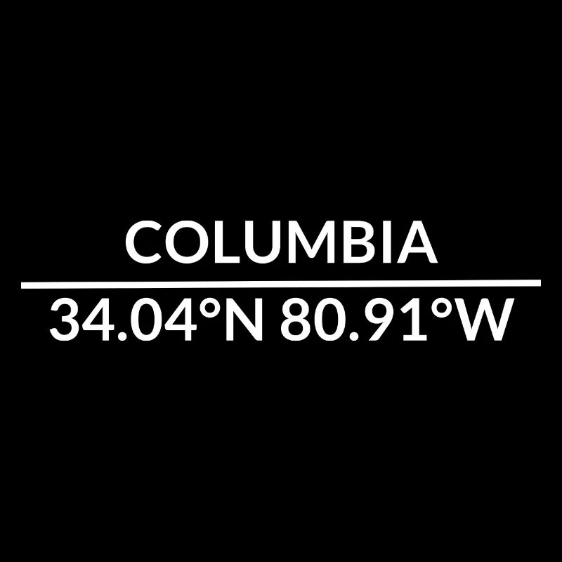 Coordonnées Columbia, Caroline du Sud, États-Unis
