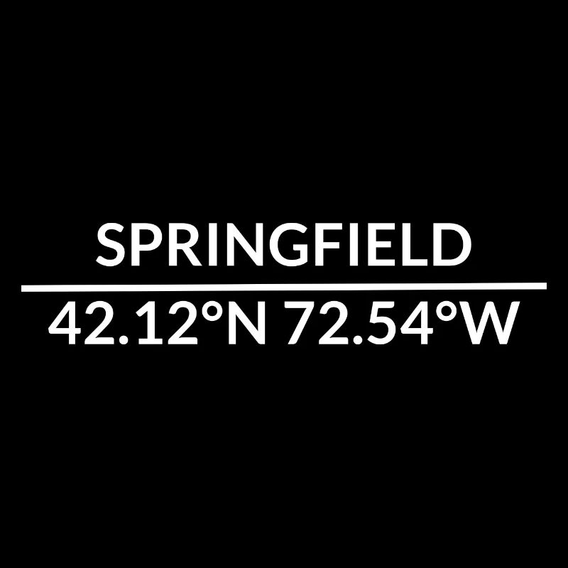 Springfield, Massachusetts, United States Coordinates