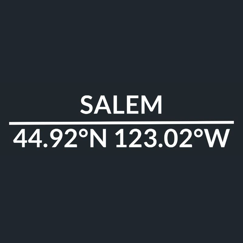 Salem, Oregon, États-Unis Coordonnées