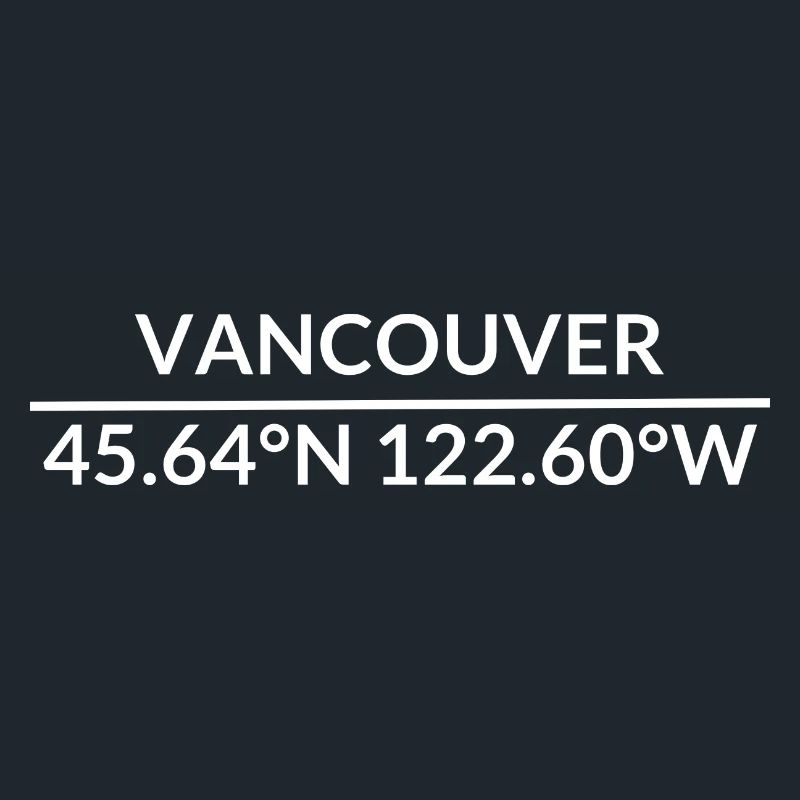 Vancouver, Washington, USA Coordinates