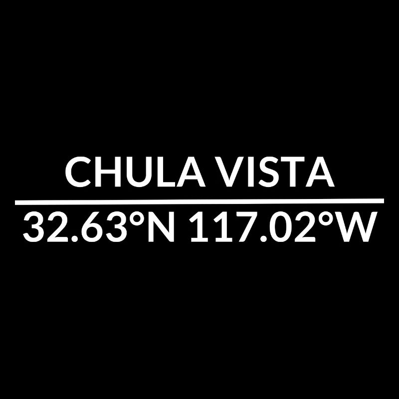 Chula Vista, California, USA Coordinates