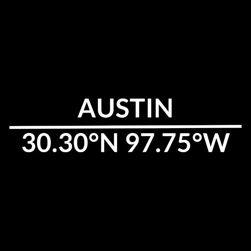 Coordonnées Austin, Texas, États-Unis