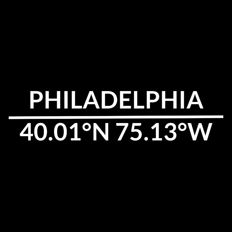 Philadelphia, Pennsylvania, USA Coordinates