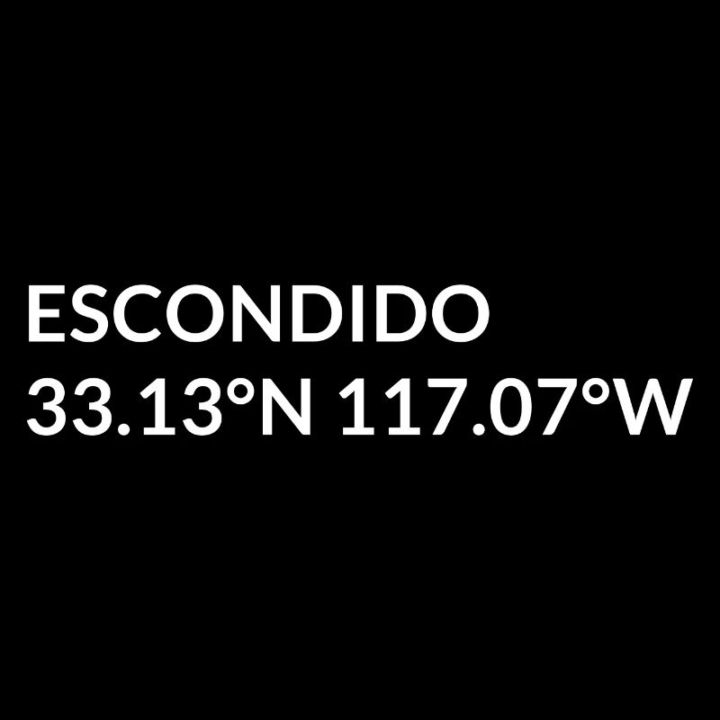 Escondido, California, United States Coordinates