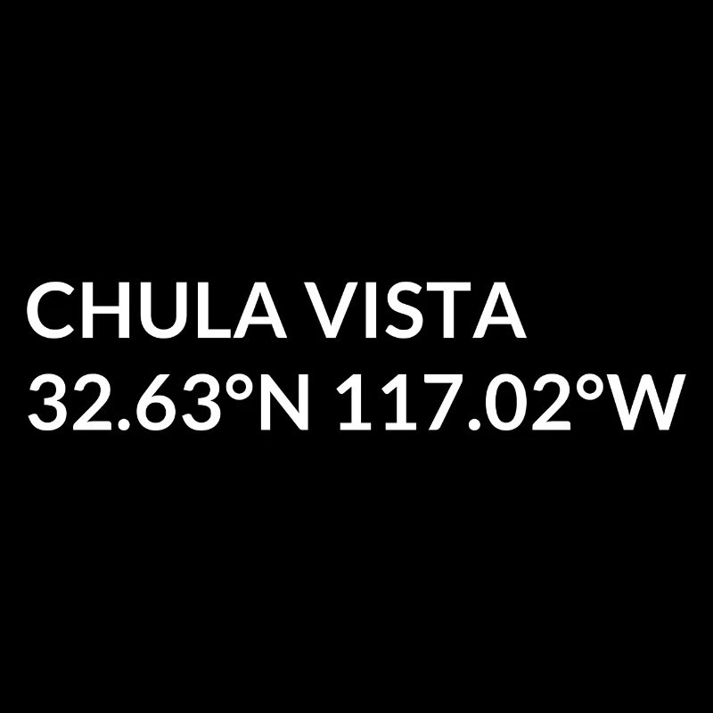 Chula Vista, California, USA Coordinates