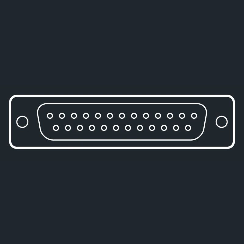 DB 25 Connector Parallel, Printer