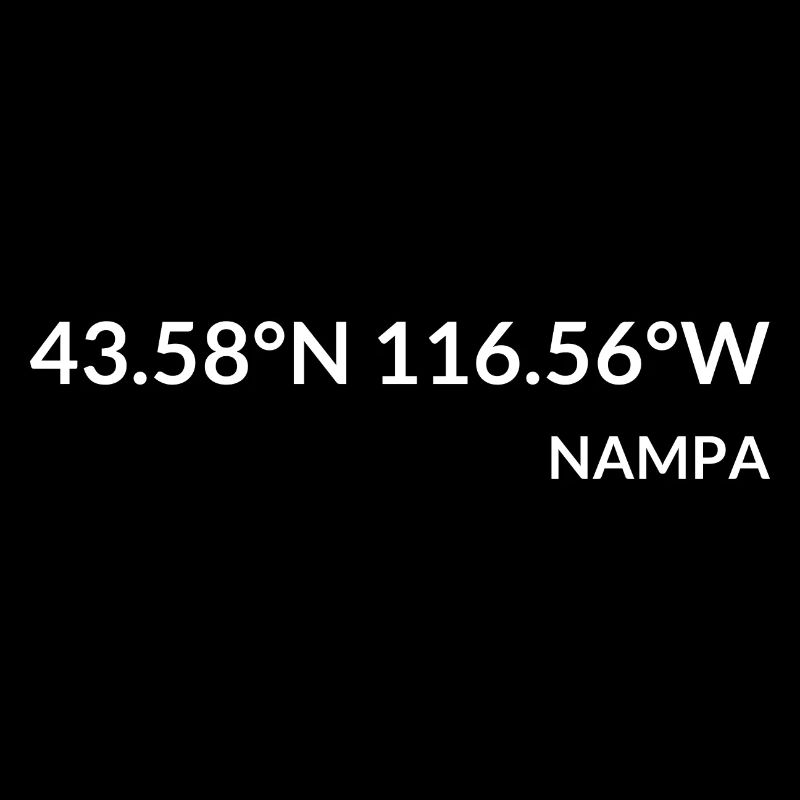 Nampa, Idaho, USA Coordinates