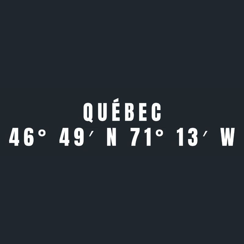 Coordonnées Québec Canada