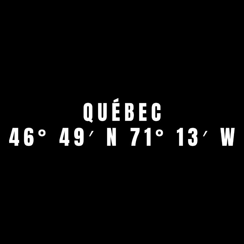 Coordonnées Québec Canada