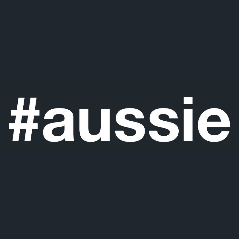 AUSSIE Australien Hashtag