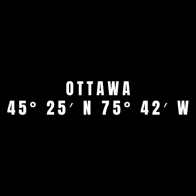Ottawa, Canada Coordonnées