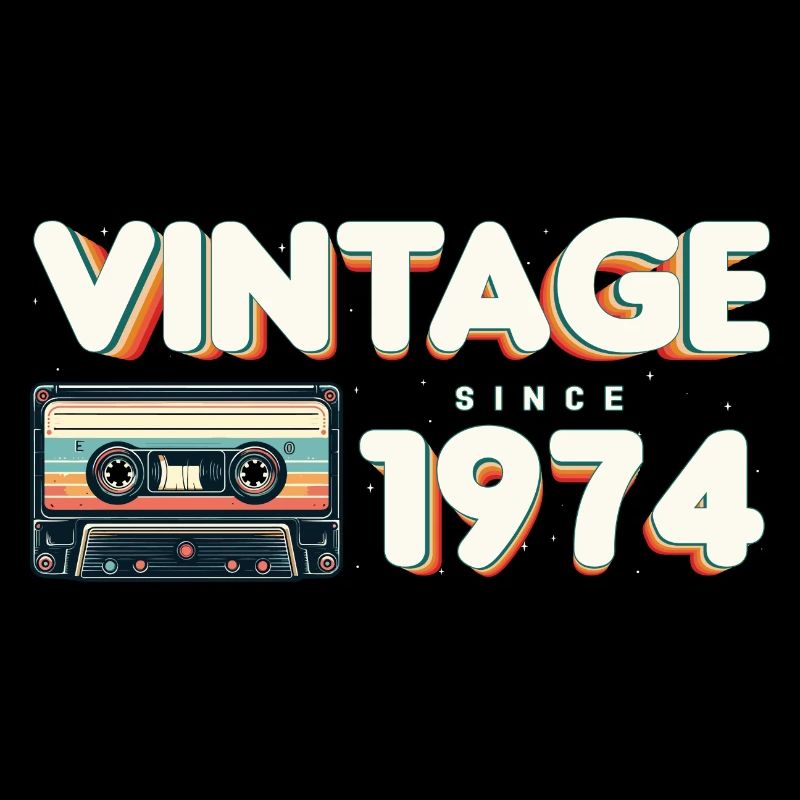 Classic & Nostalgic Music Birthday - Vintage