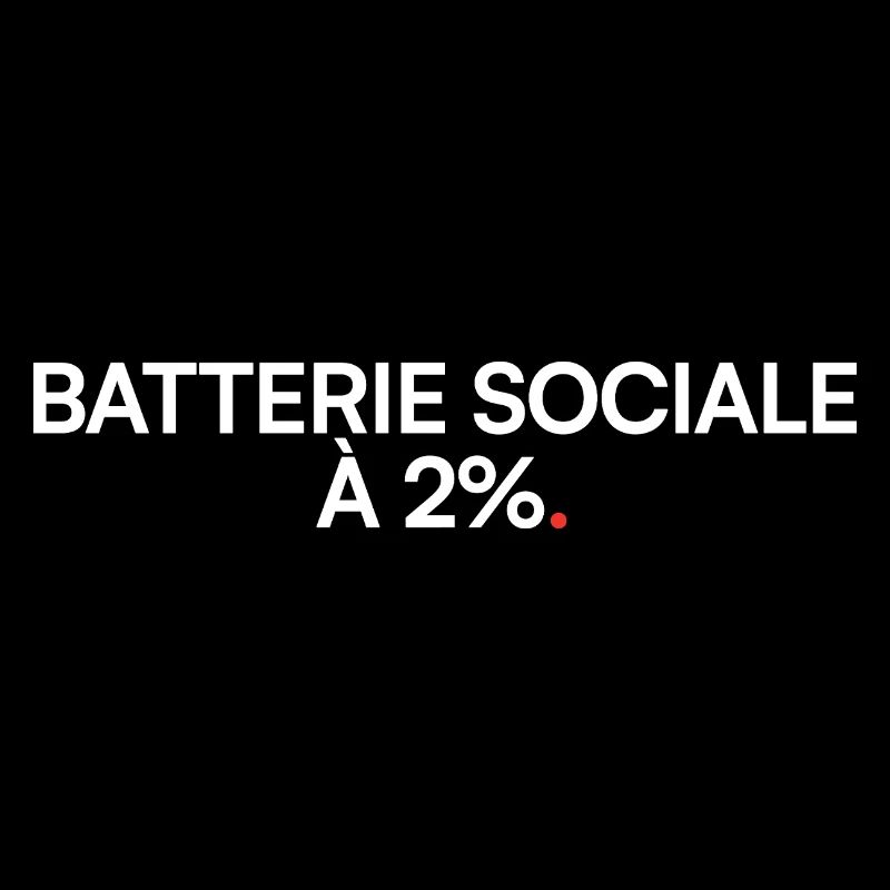 Soziale Batterie 2% Humormüdigkeit