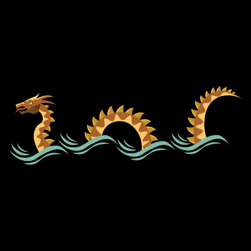 Monstre de la mer jaune, conception du serpent de mer jaune