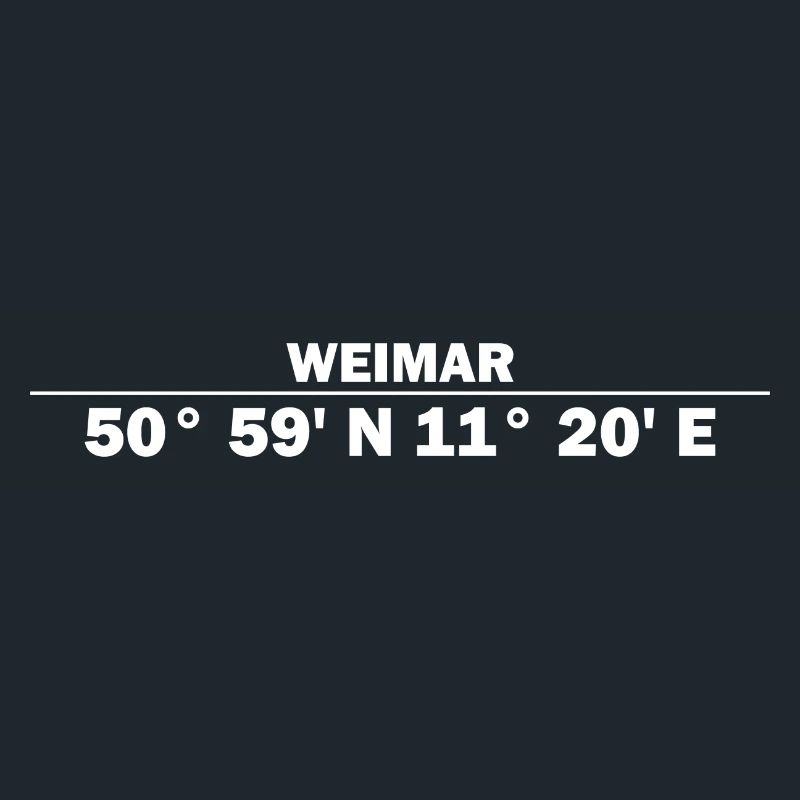 Coordonnées de Weimar