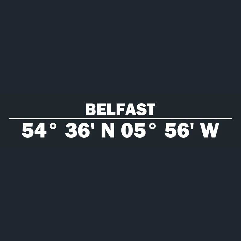 Belfast coordinates