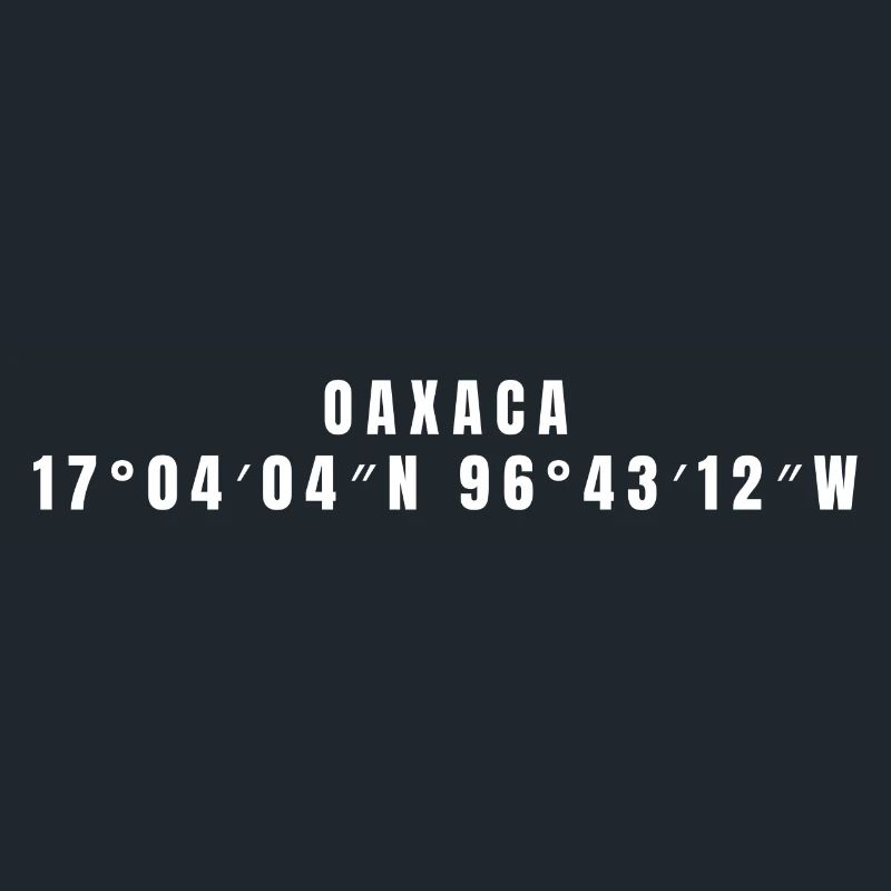 Oaxaca Mexico Coordinates