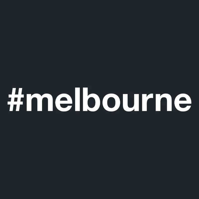 MELBOURNE Australia Hashtag