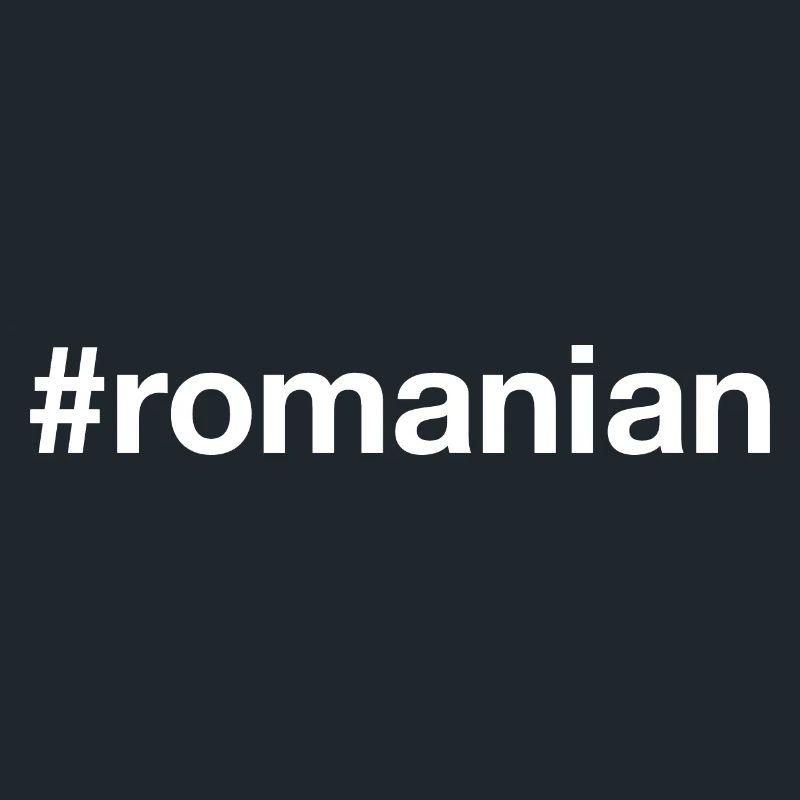 ROUMAIN Rumänisch Hashtag