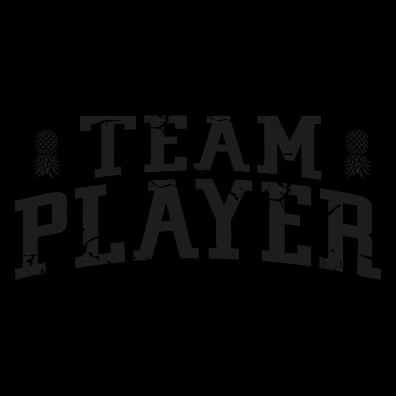 Team Player - Funny Swinger Upside Down Pineapple