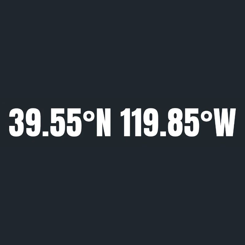 Reno, Nevada, USA Coordinates
