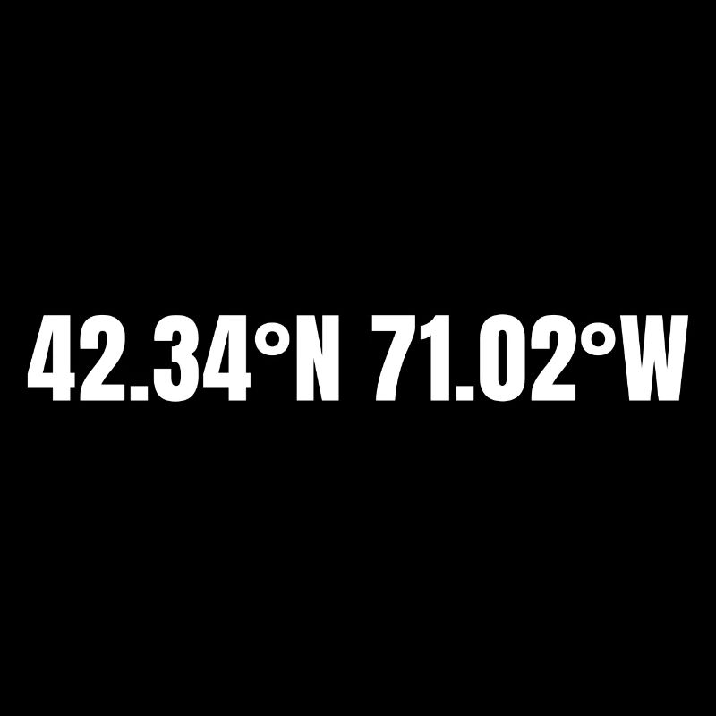 Coordonnées Boston, Massachusetts, États-Unis