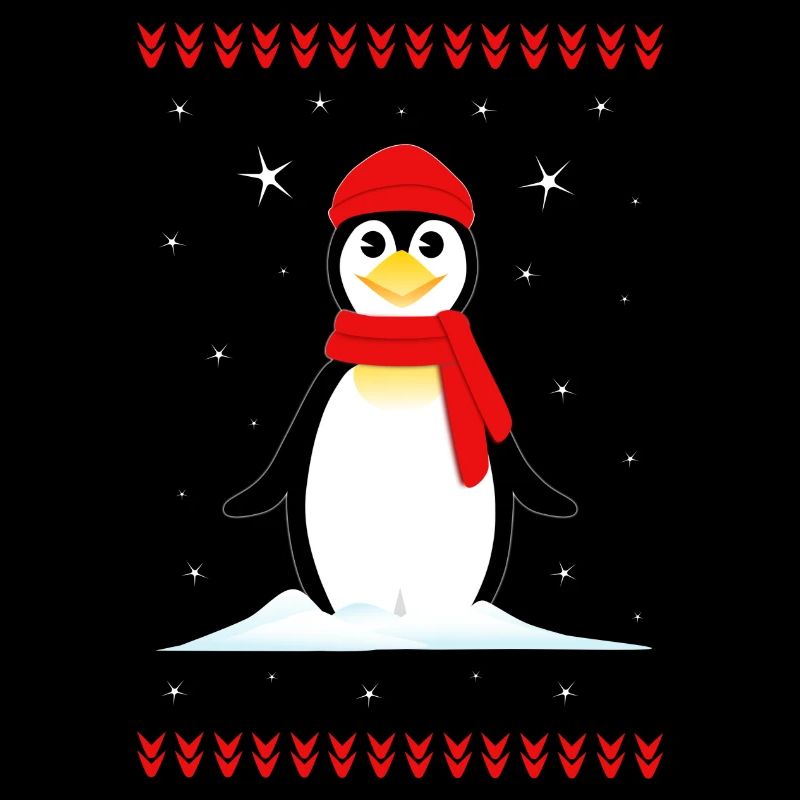 Pingouin Noël Hiver