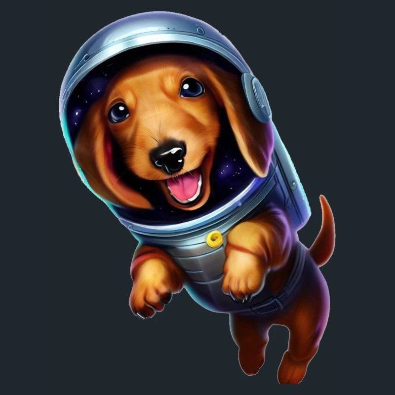 Teckel dans l’espace